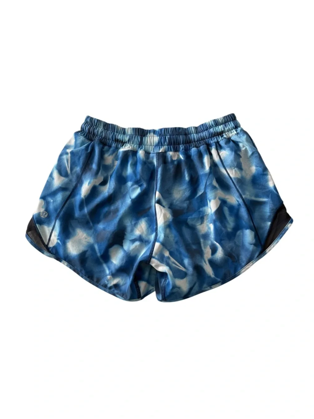 lululemon athletica Blue Tie-Dye Athletic Shorts